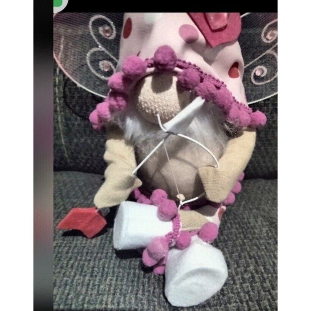 Hand Made Cupid Gnome